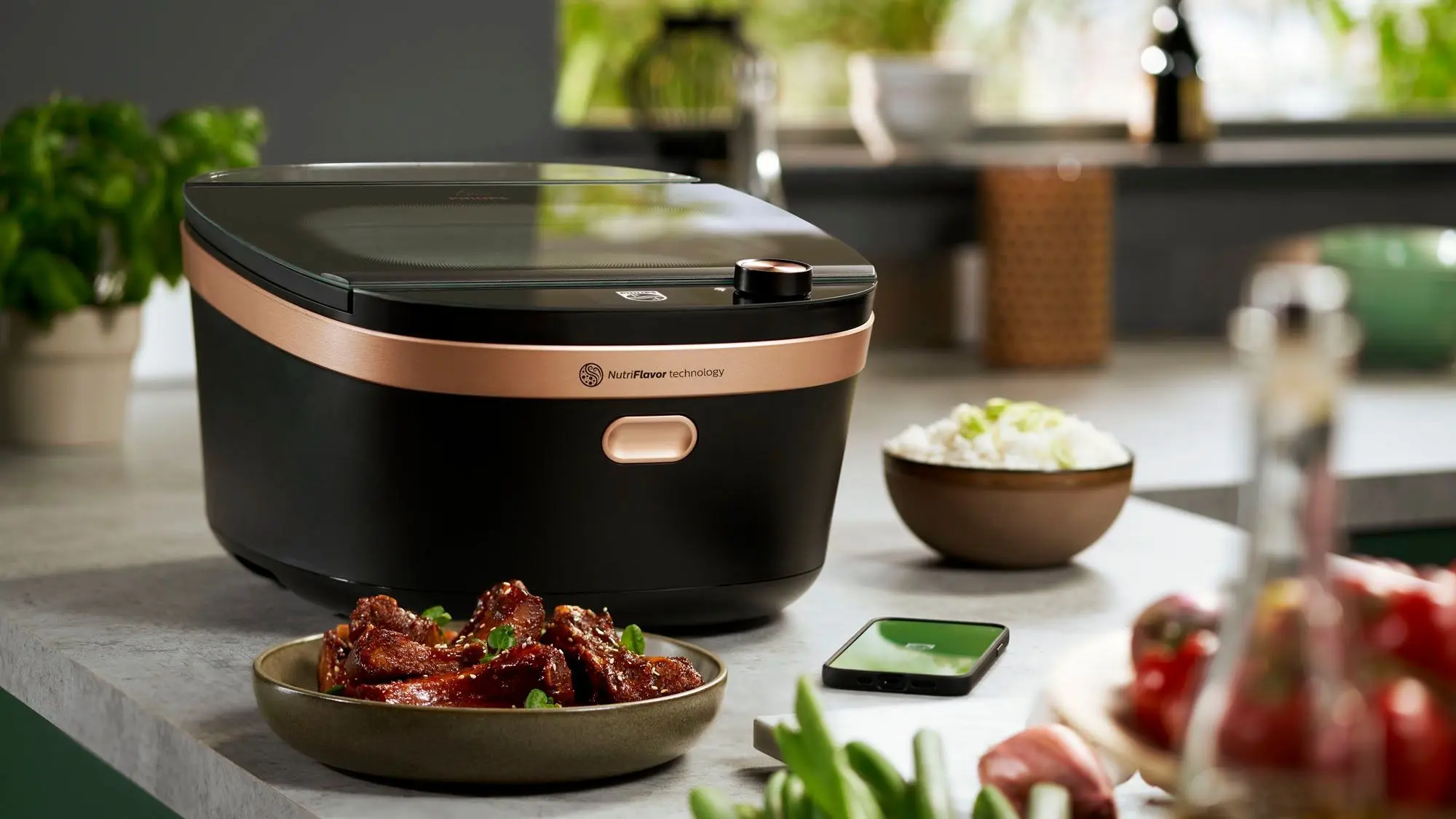 Einde maak je geïrriteerd hoog Discover a new way of cooking with Philips Air Cooker 7000 Series -  Newsroom | Versuni